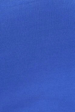 Blue Knit Dress Midi Length Keyhole Detail Sleeveless -You And All Fashion Store cdd32010 40a blue 6