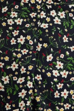 Blue Ditsy Gather Front Tie Mini Dress -You And All Fashion Store cdd32296a 34ab ditsy 6