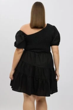 Black Asymmetric Minidress 10 Black Asymmetric Minidress -You And All Fashion Store cdd32490 47a black 5