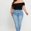 Blue Denim Jean High Rise Skinny