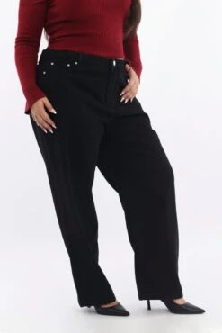 Black Wide Leg Jean -You And All Fashion Store cdl1516m 84j black 4