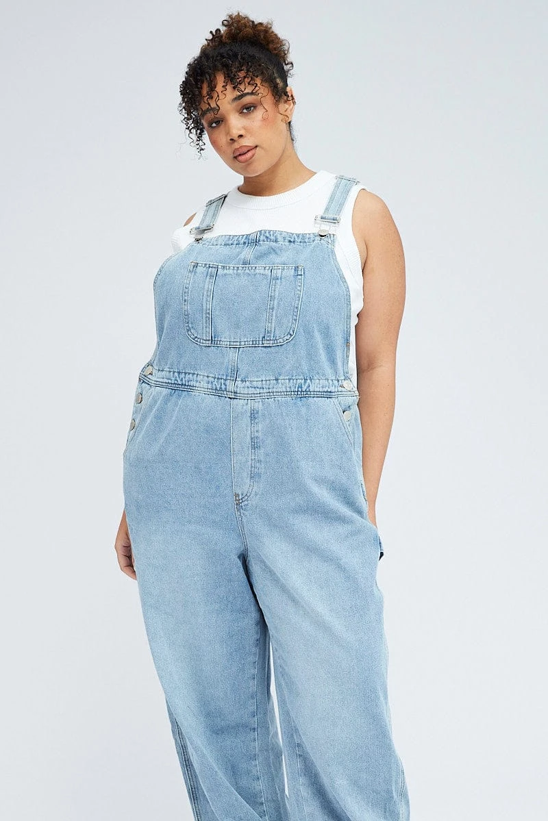 Denim Overall Carpenter 2 Denim Overall Carpenter - Image 2