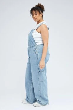 Denim Overall Carpenter 9 Denim Overall Carpenter -You And All Fashion Store cdl2045a 33j light wash 4