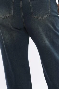 Denim Baggy Jeans High Rise -You And All Fashion Store cdl2177e 84jb dark wash 6