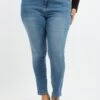 Denim Skinny Jeans High Rise