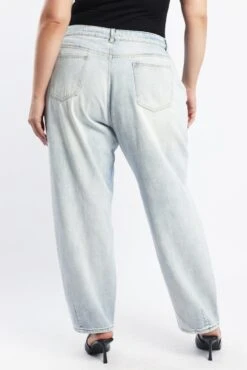 Denim Balloon Fit Jeans -You And All Fashion Store cdl2877 117j light wash 4