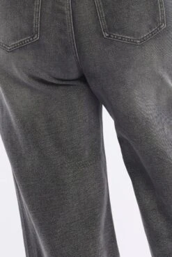 Grey Barrel Jeans High Rise -You And All Fashion Store cdl2943 84jb grey 6