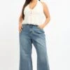 Denim Flare Jeans Mid Rise