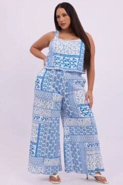 White Boho Jumpsuit Sleeveless Linen Blend 8 White Boho Jumpsuit Sleeveless Linen Blend -You And All Fashion Store cdp2463a 47rb boho 3