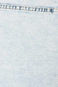 Denim Skinny Shorts Mid Rise Utility Stretch -You And All Fashion Store cds1804 84jb light wash 6