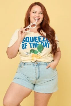 Denim Relaxed Shorts High Rise