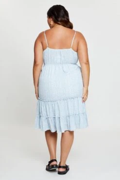 Geo Print Skater Dress V-neck Sleeveless -You And All Fashion Store ced1017b 35 geo print 5 1