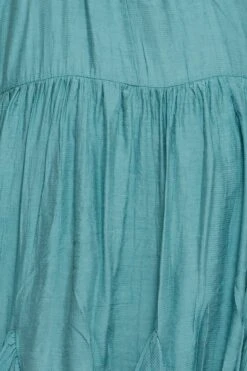 Green Skater Dress Halter Sleeveless Ruffle Hem -You And All Fashion Store ced1034 81b sage 6 1