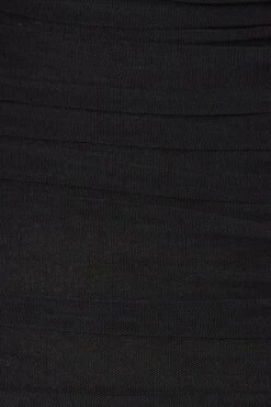 Black Mini Dress Mesh Off Shoulder -You And All Fashion Store ced12867 36ab black 6