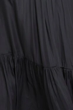 Black Maxi Dress Square Neck Sleeveless -You And All Fashion Store ced31030 35lb black 6 1