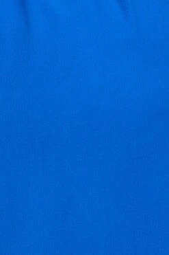 Mid Blue Short Puff Sleeve Gather Frill Hem Dress -You And All Fashion Store ced31420 34a mid blue 6