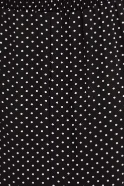 Polka Dot Midi Dress Scoop Neck Short Sleeve -You And All Fashion Store ced31558 52ab polka dot 6