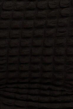 Black Knee Dress Stretch Bubble Texture 11 Black Knee Dress Stretch Bubble Texture -You And All Fashion Store ced31932 35a black 6