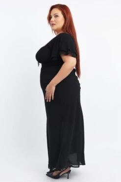 Black Sweetheart Neck Bias Maxi Dress -You And All Fashion Store ced32460 125ab black 5