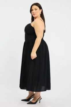 Black Corset Bust Dress Full Dress -You And All Fashion Store ced4409 43ab black 3