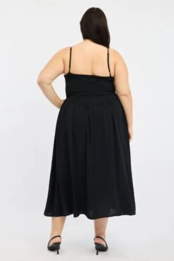 Black Corset Bust Dress Full Dress -You And All Fashion Store ced4409 43ab black 4