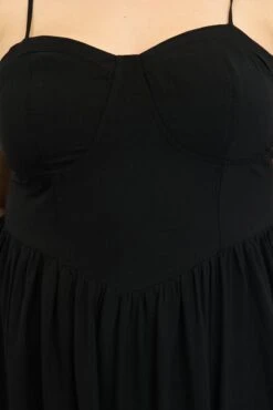 Black Corset Bust Dress Full Dress -You And All Fashion Store ced4409 43ab black 5