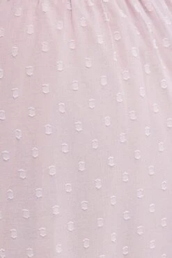 Pink Fit And Flare Dress Short Sleeve Ruched Bust -You And All Fashion Store ced9007a 33rb pink 6