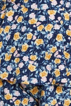 Ditsy Print Tie Playsuit Square Neck -You And All Fashion Store cep31331b 36ab ditsy print 6 1