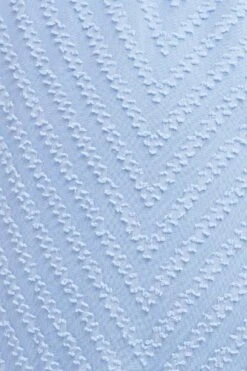 Mid Blue Textured Flutter Sleeve Playsuit -You And All Fashion Store cep31431 33a mid blue 12