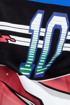 Multi Graphic Sweatshirt Moto Oversized Fleece -You And All Fashion Store cjc0139b 84a multi 6