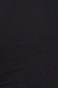 Black Crop T-shirt Twist Front Short Sleeve -You And All Fashion Store cjc1270a 35ab black 6 1