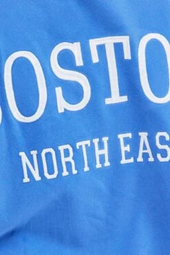 Blue Oversized Sweater Embroidered -You And All Fashion Store cjc1746c 84j blue 6