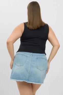 Black Sleeveless Twist V Neck Supersoft -You And All Fashion Store cjc2223a 84jb black 5