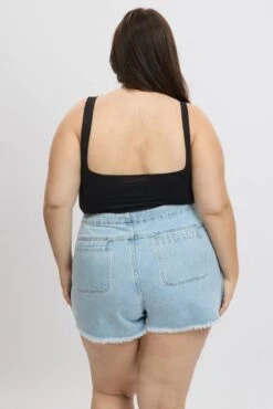 Black Bodysuit Supersoft -You And All Fashion Store cjc2265 84j black 4