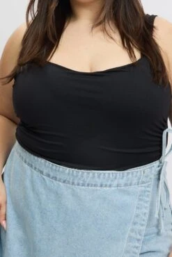 Black Bodysuit Supersoft -You And All Fashion Store cjc2265 84j black 6