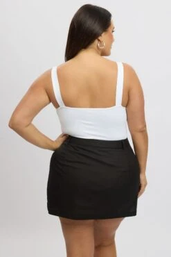 White Bodysuit Supersoft -You And All Fashion Store cjc2265 84j white 4