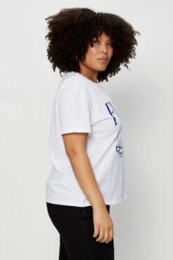 White Graphic T-shirt Florida Tiger Short Sleeve Cotton -You And All Fashion Store cjc25390e 84ab white 4 1