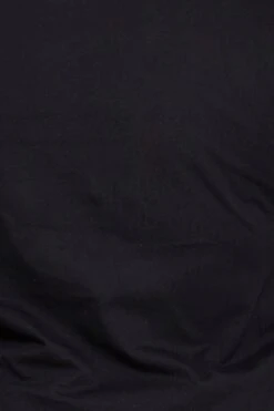 Black Short Sleeve Jersey T-shirt With Lace Sleeves -You And All Fashion Store cjc31089 35ab black 6