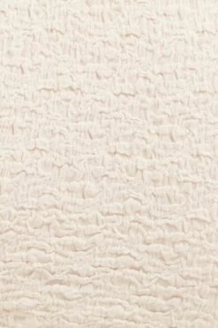 White Crop Top Short Sleeve Textured Lace Drawstring -You And All Fashion Store cjc31297f 33a white 6