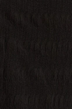 Black Short Sleeve Button Top -You And All Fashion Store cjc9239 59j black 6