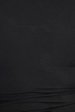 Black Jersey Bodysuit Ring Zip Front Short Sleeve -You And All Fashion Store cjd31274 47ab black 6