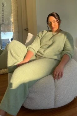 Green Mint Fluffy Pants -You And All Fashion Store clg14136x 80 and clg14057x 80