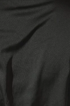 Black Satin Pyjamas Set Short Sleeve 10 Black Satin Pyjamas Set Short Sleeve -You And All Fashion Store cnw0001 84w black 5