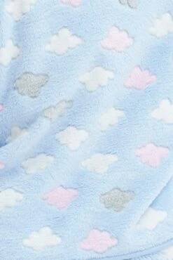 Blue Print Fluffy Pj Cloud Print Cosy Pyjama Set 11 Blue Print Fluffy Pj Cloud Print Cosy Pyjama Set -You And All Fashion Store cnw1002a 84zb print 6