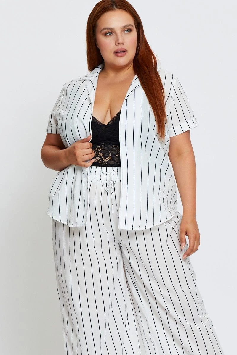 Stripe Pyjama 2 Piece Pj Set 2 Stripe Pyjama 2 Piece Pj Set - Image 2