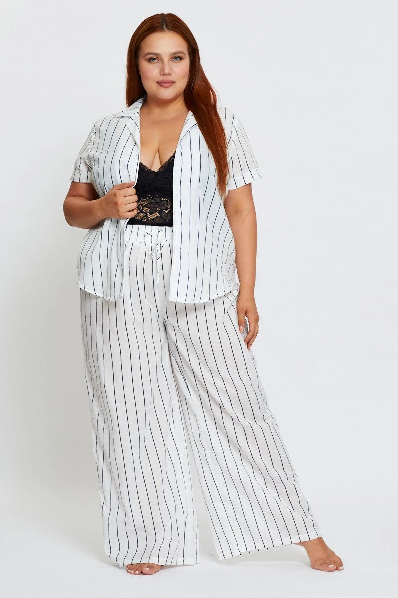 Stripe Pyjama 2 Piece Pj Set 3 Stripe Pyjama 2 Piece Pj Set - Image 3