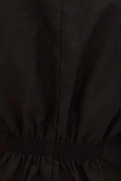 Black Sleeveless Button Fitted Waistcoat -You And All Fashion Store coj1233 34a black 6