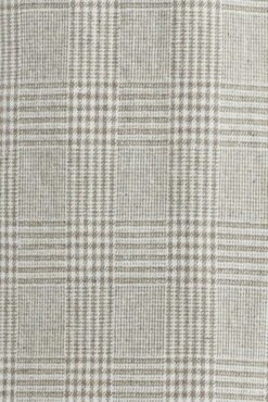 Camel Check Longline Coat Lined -You And All Fashion Store coj1714 34ab check 6