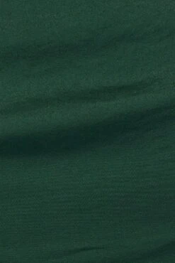 Green Satin Bolero Top Tie Front Puff Sleeve -You And All Fashion Store coj19036a 81a green 6