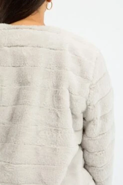 Grey Faux Fur Jacket 13 Grey Faux Fur Jacket -You And All Fashion Store coj5700 10a grey 7